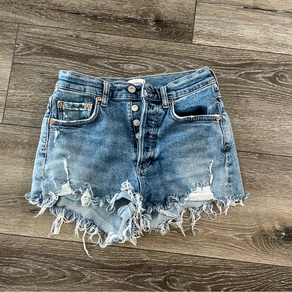 Citizens Of Humanity - Annabelle Cut off Jean Shorts Size 25 - Picture 3 of 11